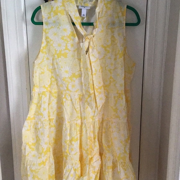 Lisa Marie Fernandez Sleeveless Yellow Dress Size XL - Picture 1 of 5